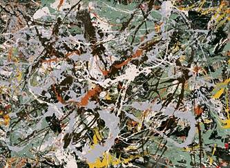 Jackson Pollock, Không đề (1949)